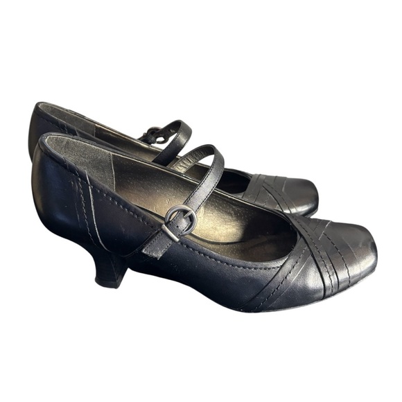 Spring Black Mary Janes size 39 - Picture 2 of 5